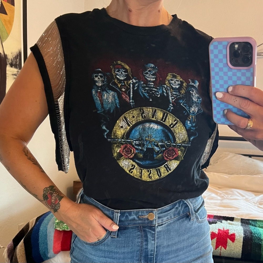 Black Guns n Roses band tee